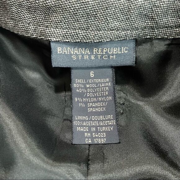 Banana Republic Wool Blend Midi Skirt Size 6 - Picture 6 of 8